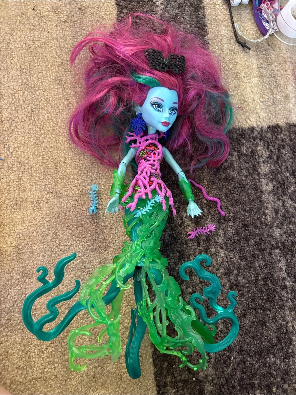 Monster High fashion doll Posea Reef from Great Scarrier Reef
